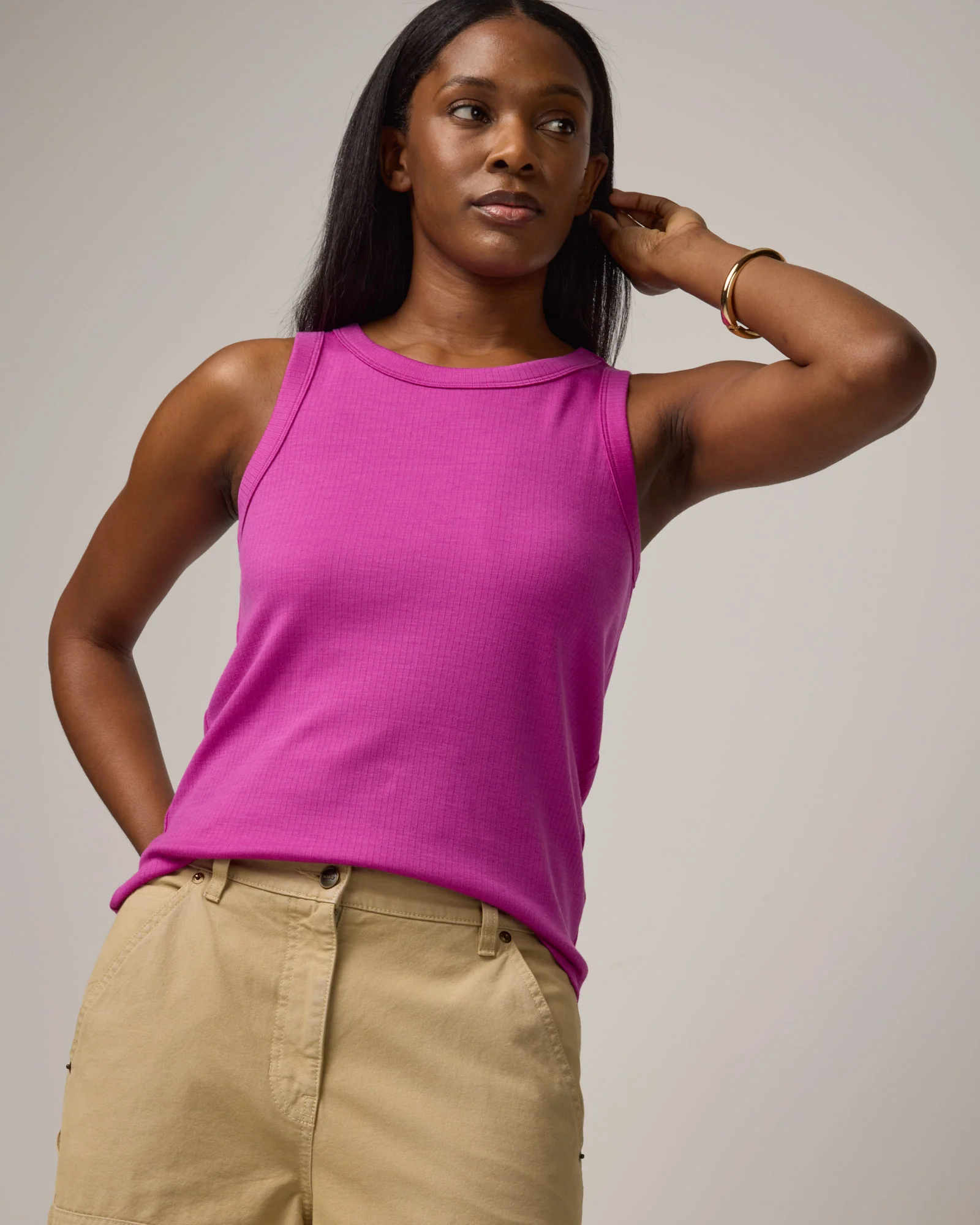 Lily Ribbed Tank - Image 4