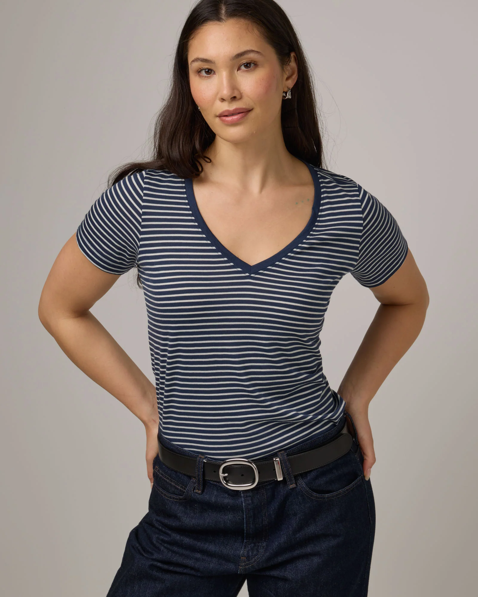 Morgan V-Neck Tee