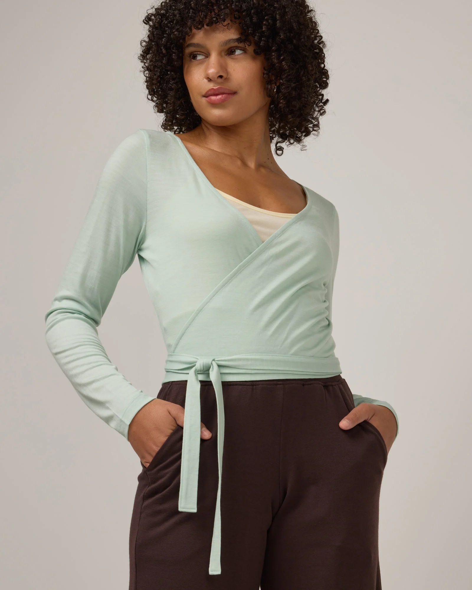 Natalia Wrap Top